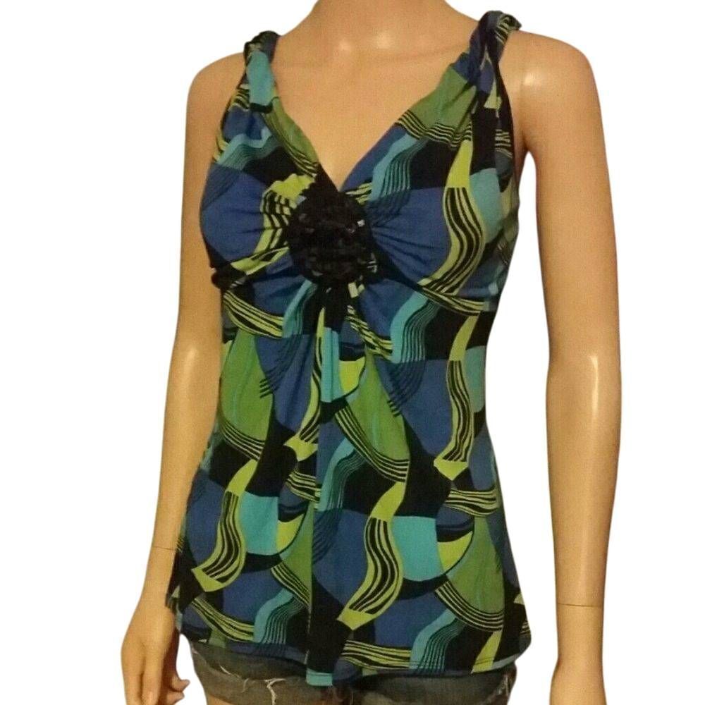 Bisou Bisou colorfull top S